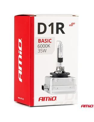 Amio - D1R 12V 6.000k 35W ΑΝΤΑΛΛΑΚΤΙΚΗ ΛΑΜΠΑ BASIC - 1 Τεμ. (02946/AM)