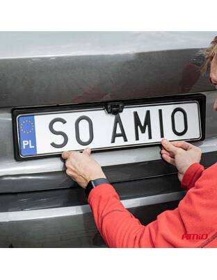 Amio - ΚΑΜΕΡΑ ΟΠΙΣΘΟΠΟΡΕΙΑΣ 12V ΑΣΥΡΜΑΤΗ (WIFI) ΜΕ ΔΥΝΑΤΟΤΗΤΑ ΣΥΝΔΕΣΗΣ ΣΕ SMARTPHONE (IOS/ANDROID) HD-410 - 1 TEM. (03539/AM)