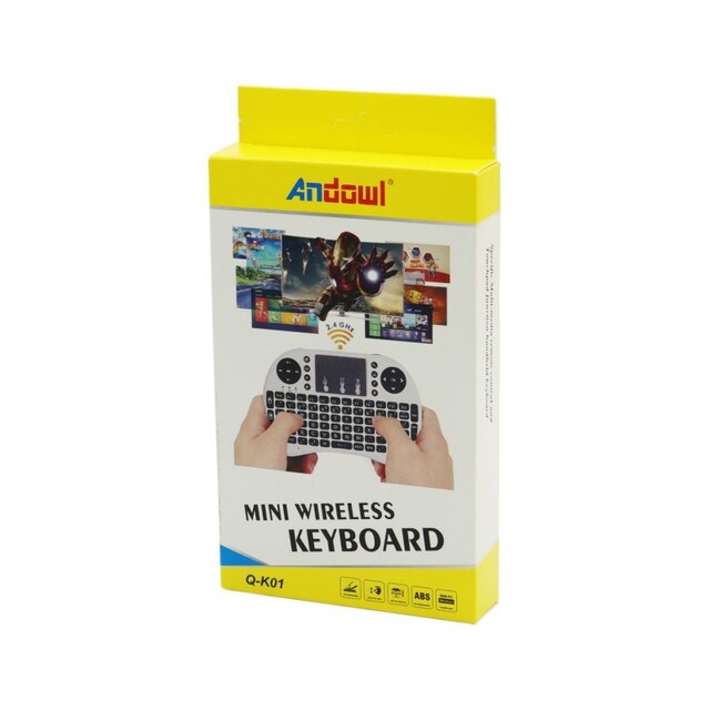 MINI ΑΣΥΡΜΑΤΟ ΠΛΗΚΤΡΟΛΟΓΙΟ ANDOWL AN-Q-K01