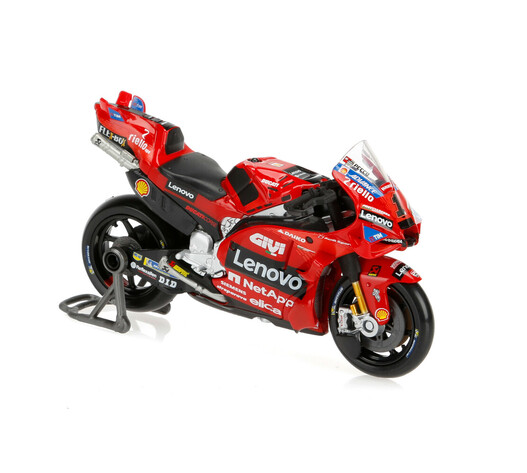 ΜΙΝΙΑΤΟΥΡΑ MOTO DUCATI LENOVO TEAM 2024 1:18 BURAGO LAMPA 1ΤΕΜ.