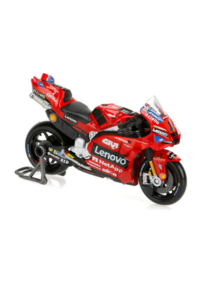 ΜΙΝΙΑΤΟΥΡΑ MOTO DUCATI LENOVO TEAM 2024 1:18 BURAGO LAMPA 1ΤΕΜ.