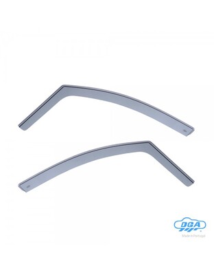 ΖΕΥΓΑΡΙ ΜΠΡΟΣΤΙΝΟΙ ΑΝΕΜΟΘΡΑΥΣΤΕΣ ΓΙΑ PEUGEOT 307 3D 2001-2008 ΑΠΟ ΕΥΚΑΜΠΤΟ ΧΥΤΟ ΑΚΡΥΛΙΚΟ ΓΥΑΛΙ (CAST ACRYLIC GLASS) DGA - 2 ΤΕΜ.