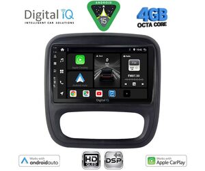 DIGITAL IQ BXF 16499_CPAA (9inc) MULTIMEDIA TABLET for OPEL VIVARO – RENAULT TRAFIC – FIAT TALENDO – NISSAN NV 300 mod. 2014-2019
