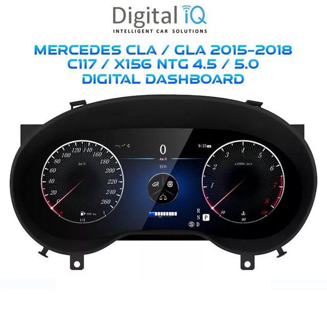 DIGITAL IQ DGU 981_DC (12.3in) DIGITAL CLUSTER for MERCEDES A (W176) / CLA (C117) / GLA (X156) mod. 2013-2019