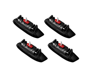 ΑΚΡΑ ΓΙΑ ΜΠΑΡΕΣ YAKIMA ΓΙΑ AUDI E-TRON GT 4D 06/2021+ K1238W - 4 τεμ.