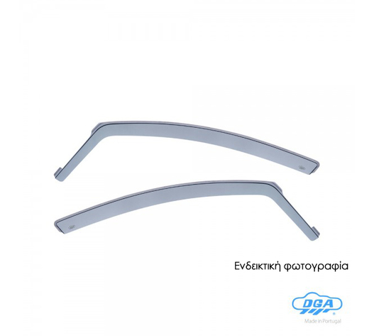 ΖΕΥΓΑΡΙ ΜΠΡΟΣΤΙΝΟΙ ΑΝΕΜΟΘΡΑΥΣΤΕΣ ΓΙΑ PEUGEOT 307 5D /307 SW 2001-2008 ΑΠΟ ΕΥΚΑΜΠΤΟ ΧΥΤΟ ΑΚΡΥΛΙΚΟ ΓΥΑΛΙ (CAST ACRYLIC GLASS) DGA - 2 ΤΕΜ
