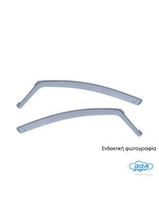 ΖΕΥΓΑΡΙ ΜΠΡΟΣΤΙΝΟΙ ΑΝΕΜΟΘΡΑΥΣΤΕΣ ΓΙΑ PEUGEOT 307 5D /307 SW 2001-2008 ΑΠΟ ΕΥΚΑΜΠΤΟ ΧΥΤΟ ΑΚΡΥΛΙΚΟ ΓΥΑΛΙ (CAST ACRYLIC GLASS) DGA - 2 ΤΕΜ