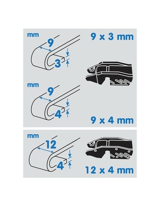 ΥΑΛΟΚΑΘΑΡΙΣΤΗΡΑΣ ΦΟΡΤΗΓΟΥ 55cm (22 INCH) WIPEMAX ΜΕ 2 ΑΝΤΑΠΤΟΡΕΣ