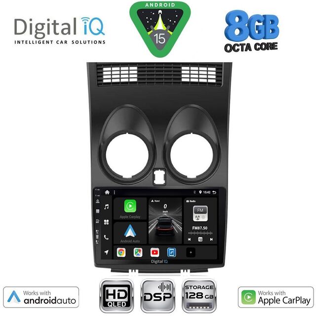 DIGITAL IQ BXF 7466_CPAA (9inc) MULTIMEDIA TABLET for NISSAN QASHQAI mod. 2007-2014