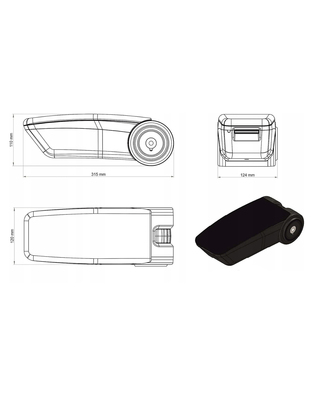 Ολοκληρωμένος Τεμπέλης Καθίσματος ARMSTER 3 PLUG & PLAY για Renault Express Van LHD 2021+ (με Εργοστασιακό Υποβραχιόνιο) από Πλαστικό και Vegan Δέρμα σε Μαύρο Χρώμα RATI - 1 τεμ.
