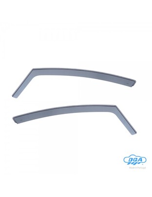 ΖΕΥΓΑΡΙ ΜΠΡΟΣΤΙΝΟΙ ΑΝΕΜΟΘΡΑΥΣΤΕΣ ΓΙΑ PEUGEOT 308 3D 2007-2013 ΑΠΟ ΕΥΚΑΜΠΤΟ ΧΥΤΟ ΑΚΡΥΛΙΚΟ ΓΥΑΛΙ (CAST ACRYLIC GLASS) DGA - 2 ΤΕΜ.