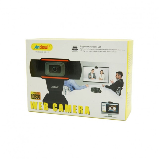 WEB CAMERA HD 1080 ANDOWL AN-Q-L013