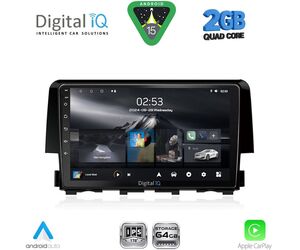 DIGITAL IQ RSD 1191_CPA (9inc) MULTIMEDIA TABLET for HONDA CIVIC mod. 2016-2021