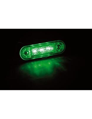 ΦΩΣ ΟΓΚΟΥ ΦΟΡΤΗΓΟΥ 24V 3LED 80x22mm ΠΡΑΣΙΝΟ 1ΤΕΜ.