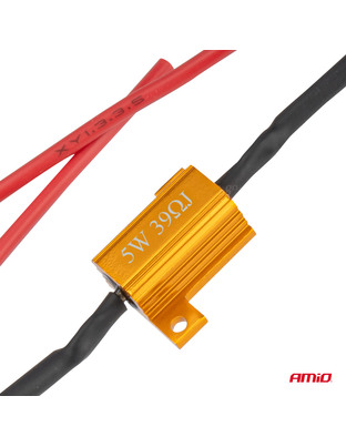 Amio - ΑΝΤΙΣΤΑΣΗ CAN-BUS 12V 5W 39Ω (CANCELLER) - 1 τεμ. (04090/AM)