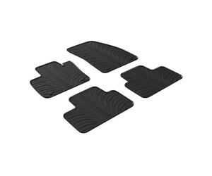 LAMPA - ΠΑΤΑΚΙΑ ΑΥΤΟΚΙΝΗΤΟΥ ΑΠΟ ΛΑΣΤΙΧΟ ΓΙΑ BMW X3 G01 ΑΥΤΟΜΑΤΟ 08/2017+ ΣΕ ΜΑΥΡΟ ΧΡΩΜΑ ME ΚΟΥΜΠΩΜΑΤΑ - 4 ΤΕΜ.