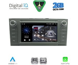 DIGITAL IQ BLE 309GR_CPA (7" DECK) MULTIMEDIA OEM for TOYOTA AVENSIS (T27) mod. 2009-2016 (GRAY)