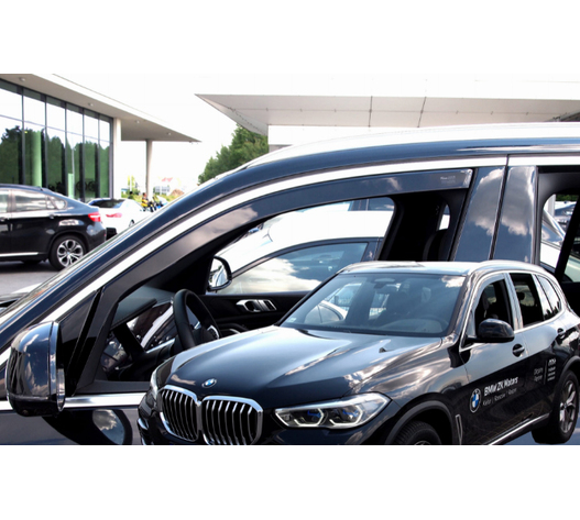 ΑΝΕΜΟΘΡΑΥΣΤΕΣ ΓΙΑ BMW X5 G05 5D 2018-2021 ΖΕΥΓΑΡΙ ΑΥΤΟΚΙΝΗΤΟΥ ΑΠΟ ΕΥΚΑΜΠΤΟ ΦΙΜΕ ΠΛΑΣΤΙΚΟ HEKO - 2 ΤΕΜ.