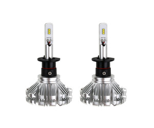 Amio - Λαμπτήρες SX SERIES τύπου H1 τάση λειτουργίας 6/12V απόδοσης 40W 6000K 3200lm με ενσωματωμένη ψύκτρα για Επιβατικά Αυτοκίνητα και Μοτοσυκλέτες - 2 τεμ. (01061/AM)