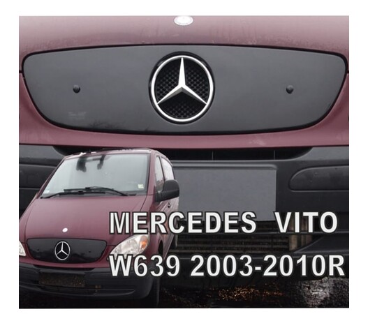 ΚΑΛΥΜΜΑ ΨΥΓΕΙΟΥ ΧΕΙΜΩΝΑ ΓΙΑ MERCEDES VITO / VIANO W639 2003-2010 ΑΠΟ ΕΥΚΑΜΠΤΟ ΦΙΜΕ ΠΛΑΣΤΙΚΟ HEKO - 1 ΤΕΜ.