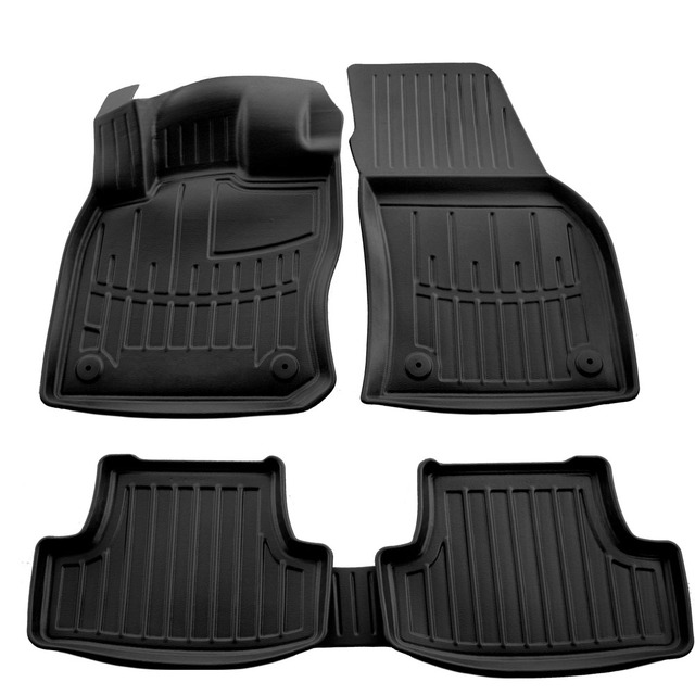 ΠΑΤΑΚΙA ΛΑΣΤΙΧΟ ΣΕ ΣΚΑΦΗ ME KOYMΠΩΜΑΤΑ ΓΙΑ AUDI Q2 2016+ / VW T-ROC 5D 2017+ RACE AXION - 5 Τεμ.