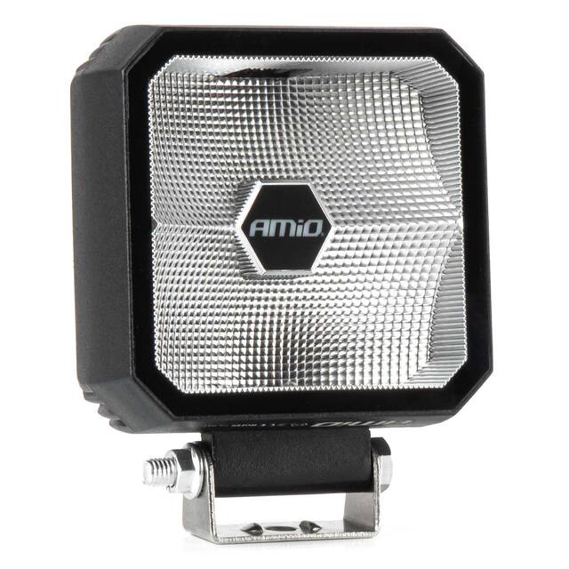 Amio - ΠΡΟΒΟΛΕΑΣ ΕΡΓΑΣΙΑΣ ΤΕΤΡΑΓΩΝΟΣ LED 30W 9>50V 3 ΧΡΗΣΕΩΝ ΛΕΥΚΟ ΦΩΣ 110x110x52mm - 1 Τεμ. (04395/AM)