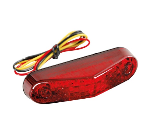 ΦΑΝΑΡΙ ΠΙΣΩ ΜΟΤΟ NOVA 12V 9LED ΚΟΚΚΙΝΟ 3ΧΡΗΣΕΩΝ (ΘΕΣΕΩΣ/STOP/ΦΩΣ ΠΙΝΑΚΙΔΑΣ)- 1 ΤΕΜ.