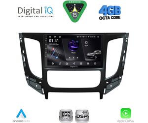 DIGITAL IQ RSG 6437_CPA CLIMA (9inc) MULTIMEDIA TABLET for MITSUBISHI L200 mod. 2015-2019 with CLIMA