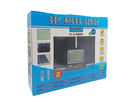 ΗΛΙΑΚΟΣ ΠΡΟΒΟΛΕΑΣ 1200W ΜΕ 2 ΠΑΝΕΛ RZ-1200W