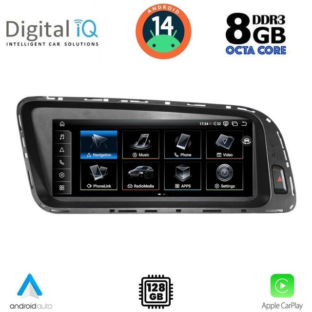 DIGITAL IQ TPG 16929_CPA (8.8inc) MULTIMEDIA SYSTEM for AUDI Q5 mod. 2008-2018