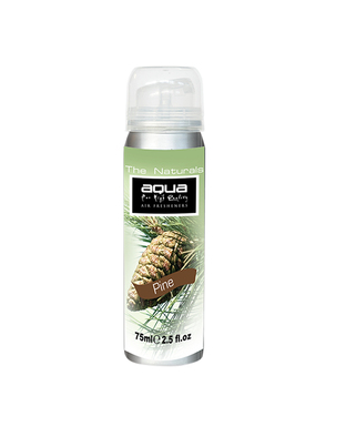 Aqua - ΑΡΩΜΑΤΙΚΟ ΑΥΤΟΚΙΝΗΤΟΥ ΣΕ ΣΠΡΕΙ (SPRAY) ΜΕ ΑΡΩΜΑ ΠΕΥΚΟ (PINE) FLOWERS SERIES 75ml AQUA - 1 TEM. (10-217/AQ)