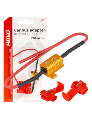 Amio - ΑΝΤΙΣΤΑΣΗ CAN-BUS 12V 5W 39Ω (CANCELLER) - 1 τεμ. (04090/AM)