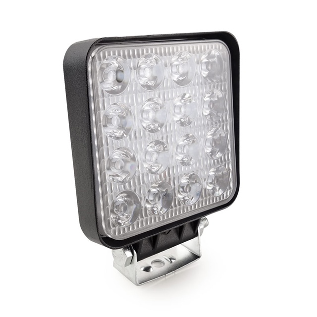 Amio - ΠΡΟΒΟΛΕΑΣ ΕΡΓΑΣΙΑΣ WORKING LAMP FLOOD 16LED 3030 9-36V 3840lm 6000K 110x110mm AWL10 – 1 ΤΕΜ. (02424/AM)