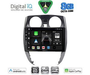 DIGITAL IQ BXF 18464_CPAA (10inc) MULTIMEDIA TABLET for NISSAN NOTE mod. 2012-2020
