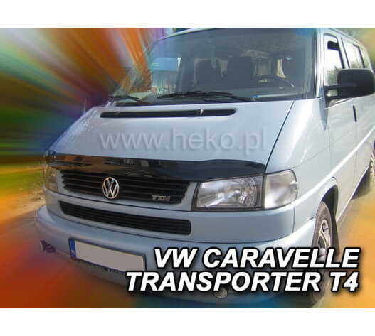 ΑΝΕΜΟΘΡΑΥΣΤΗΣ ΚΑΠΩ ΑΥΤΟΚΙΝΗΤΟΥ ΓΙΑ VW Τ-4 1998-2003 ΜΠΡΟΣΤΙΝΟΣ ΑΠΟ ΕΥΚΑΜΠΤΟ ΦΙΜΕ ΠΛΑΣΤΙΚΟ HEKO - 1 ΤΕΜ