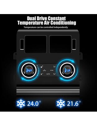 DIGITAL IQ FZ 5012_CL (REAR SEATS CLIMATE CONTROL PANEL for RANGE ROVER SPORT L494 mod. 2013-2017)