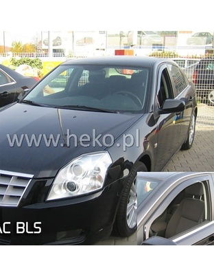 ΑΝΕΜΟΘΡΑΥΣΤΕΣ ΓΙΑ CADILLAC BLS 4D 2006-2009 ΖΕΥΓΑΡΙ ΑΠΟ ΕΥΚΑΜΠΤΟ ΦΙΜΕ ΠΛΑΣΤΙΚΟ HEKO - 2 ΤΕΜ.