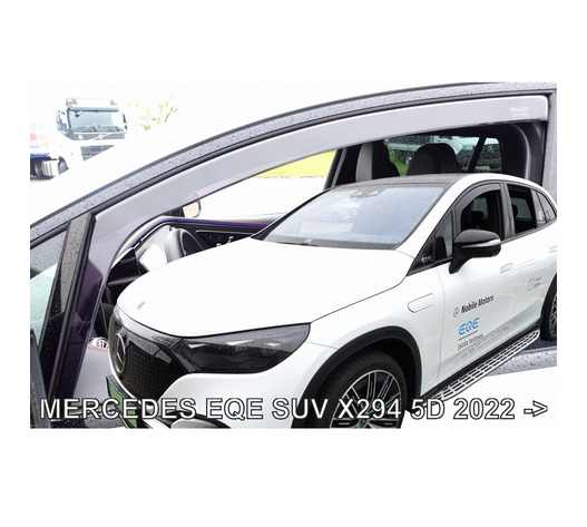 ΑΝΕΜΟΘΡΑΥΣΤΕΣ ΓΙΑ MERCEDES EQE 5D 2022+ ΖΕΥΓΑΡΙ ΑΠΟ ΕΥΚΑΜΠΤΟ ΦΙΜΕ ΠΛΑΣΤΙΚΟ HEKO - 2 ΤΕΜ.