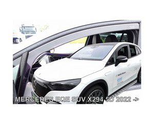 ΑΝΕΜΟΘΡΑΥΣΤΕΣ ΓΙΑ MERCEDES EQE 5D 2022+ ΖΕΥΓΑΡΙ ΑΠΟ ΕΥΚΑΜΠΤΟ ΦΙΜΕ ΠΛΑΣΤΙΚΟ HEKO - 2 ΤΕΜ.