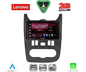 LENOVO LVF 5101BL_CPA (9inc) MULTIMEDIA TABLET for DACIA DUSTER – LOGAN – SANDERO mod. 2006-2012 (BLACK)