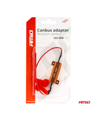 Amio - ΑΝΤΙΣΤΑΣΗ CAN-BUS 12V 50W 10Ω (CANCELLER) - 1 τεμ. (04096/AM)