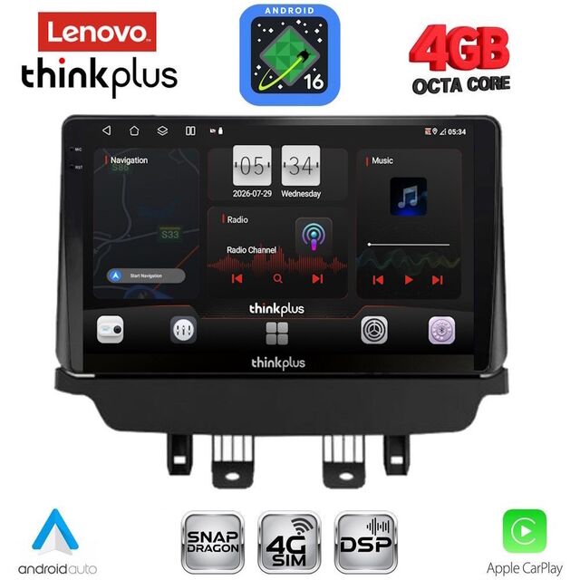 LENOVO LTG 7384_CPA (9inc) MULTIMEDIA TABLET for MAZDA CX3 mod. 2014-2023