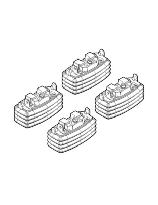 ΑΚΡΑ ΓΙΑ ΜΠΑΡΕΣ NORDRIVE ΓΙΑ MERCEDES E-KLAS W211 3/02-2/09 KIT