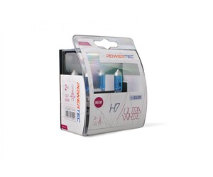 H7 12V 55W PX26d POWERTEC ULTRA WHITE 2ΤΕΜ. M-TECH