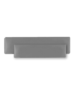 ΠΡΟΣΤΑΤΕΥΤΙΚΟ ΤΖΑΜΙ ΠΙΝΑΚΙΔΑΣ MEDIUM BLACK ΦΙΜΕ ΠΑΛΑΙΟΥ ΤΥΠΟΥ 43 Χ 12,5 cm ΚΑΙ 33,4 Χ 10,5 cm (ΠΛΑΣΤΙΚΟ) - 2 ΤΕΜ.