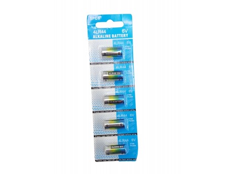 ΑΛΚΑΛΙΚΕΣ ΜΠΑΤΑΡΙΕΣ 6V/4LR44 ΣΕΤ 5ΤΜΧ 4LR44