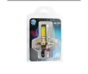 Λάμπα Η4 LED 4x1,5W HP 6W 12V Λευκή 1τεμ