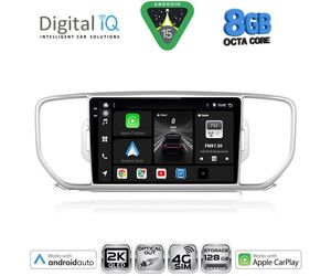 DIGITAL IQ BXK 20326_CPAA (9inc) MULTIMEDIA TABLET for KIA SPORTAGE mod. 2015-2018