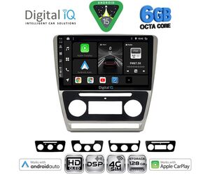 DIGITAL IQ BXF 17595SL_CPAA (10inc) MULTIMEDIA TABLET for SKODA OCTAVIA 5 mod. 2005-2012 (SILVER)
