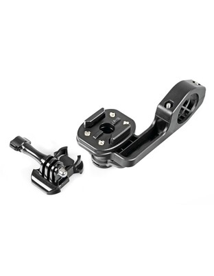 Διπλή Βάση Στήριξης Κινητού και Action Camera Combo της σειράς Optiline για Τιμόνι Ποδηλάτου με διάμετρο από 22 mm έως 31,75 mm και σύστημα Duolock, συμβατή με Θήκες ή Αντάπτορες Κινητού Optiline και Θήκες για Action Cameras
